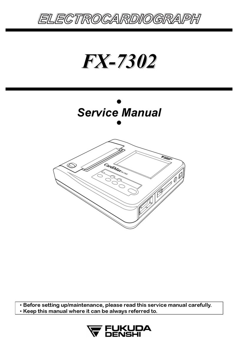 Fukuda Denshi FX-7302 Service manual