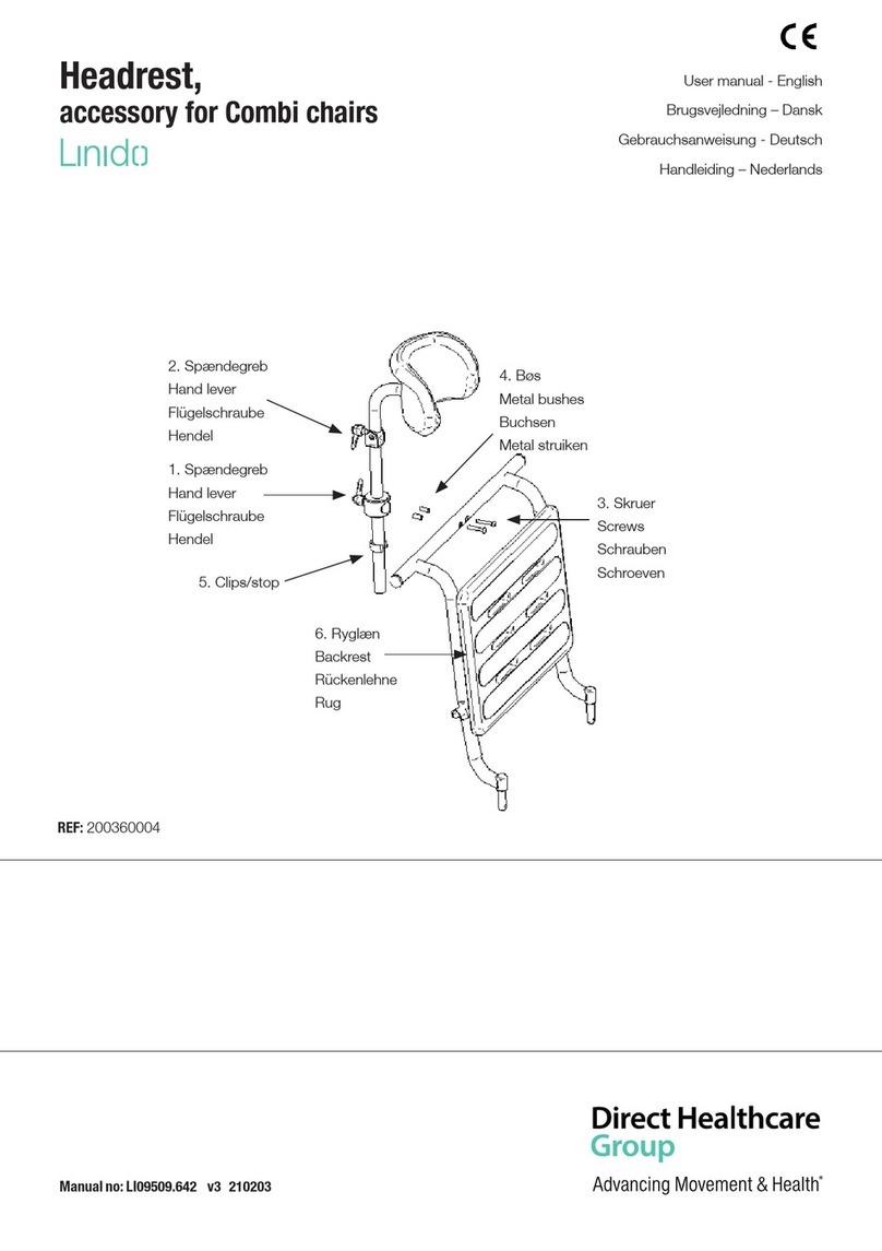 Direct Healthcare Group Linido 200360004 user manual