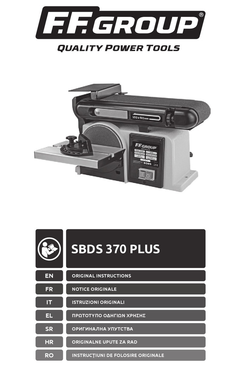 F.F. Group SBDS 370 PLUS User manual