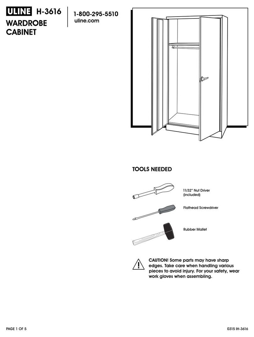 U-Line H-3616 User manual U-Line H-3616 User manual