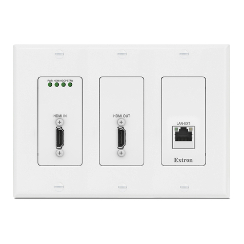 Extron electronics NAV E 401 D user guide