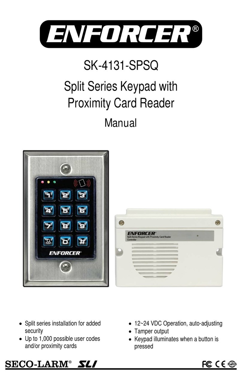 SECO-LARM ENFORCER SK-4131-SPSQ User manual