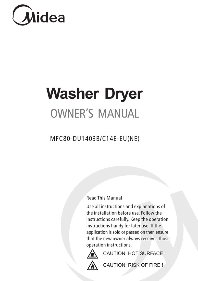 Midea MFC80-DU1403B/C14E-EU(NE) User manual