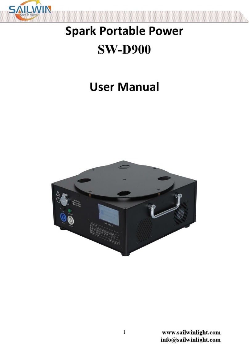 Sailwin SW-D900 user manual