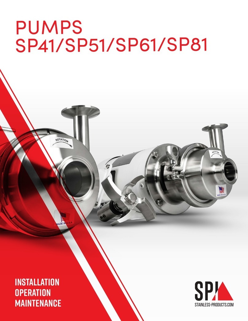 SPI SP41 Installation operation & maintenance