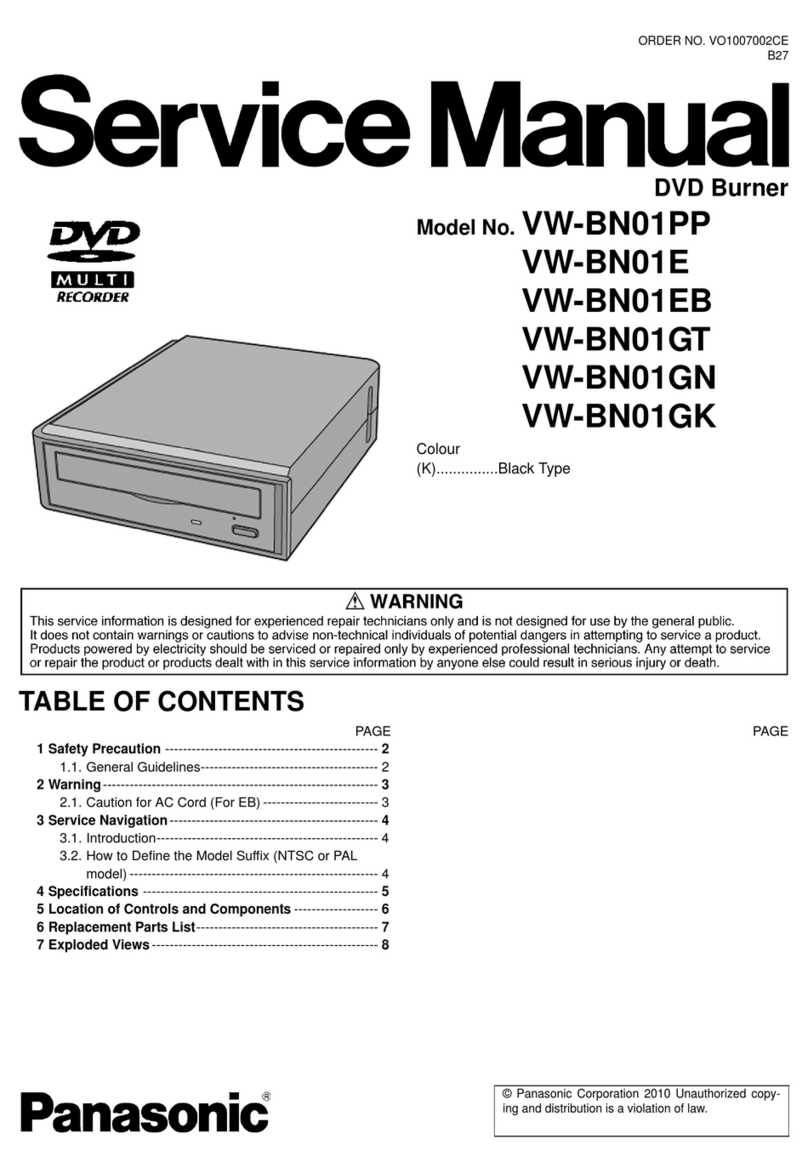 PA VW-BN01PP User manual
