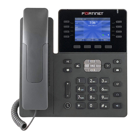 Fortinet FortiFone FON 80 Series user guide