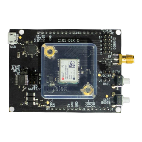 Ublox C101-D9C user guide