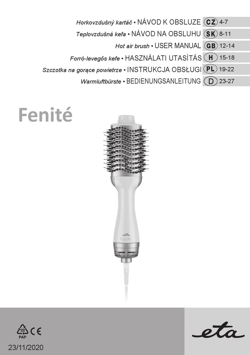 eta Fenite 8322 90000 user manual