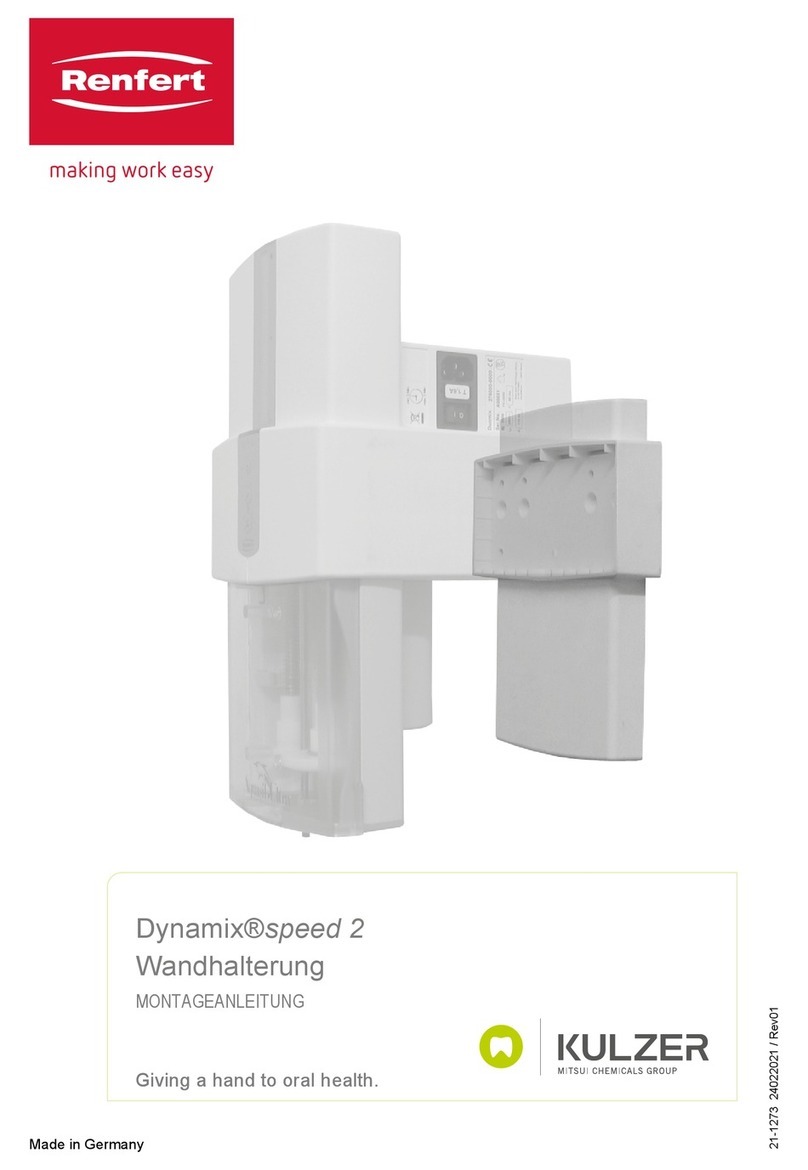 Renfert Kulzer Dynamix speed 2 User manual