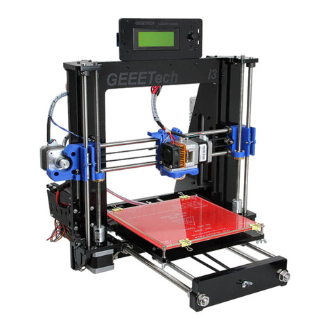 Geeetech Acrylic Prusa I3 Pro C Operation instructions