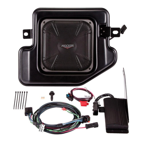 Kicker PRAMCQ09 User manual