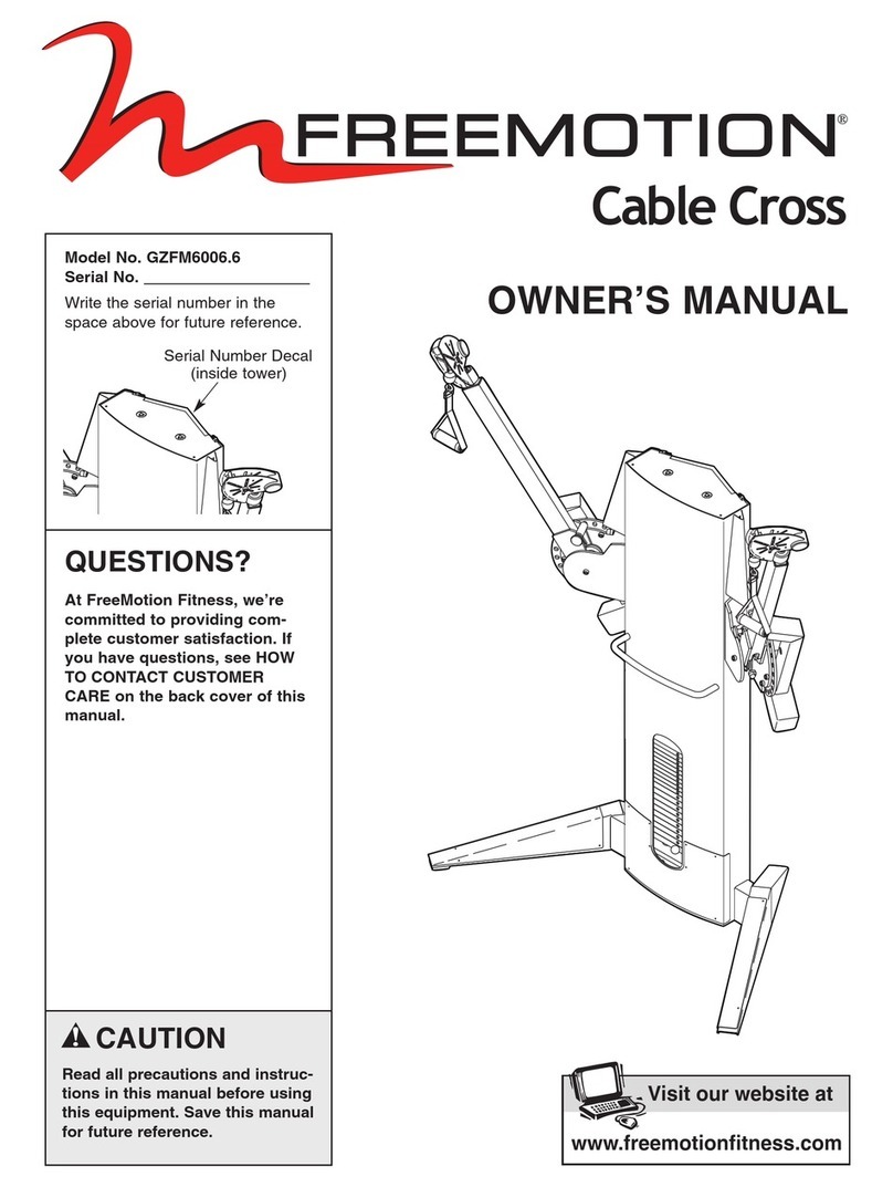 FREE MOTION GZFM6006.6 User manual