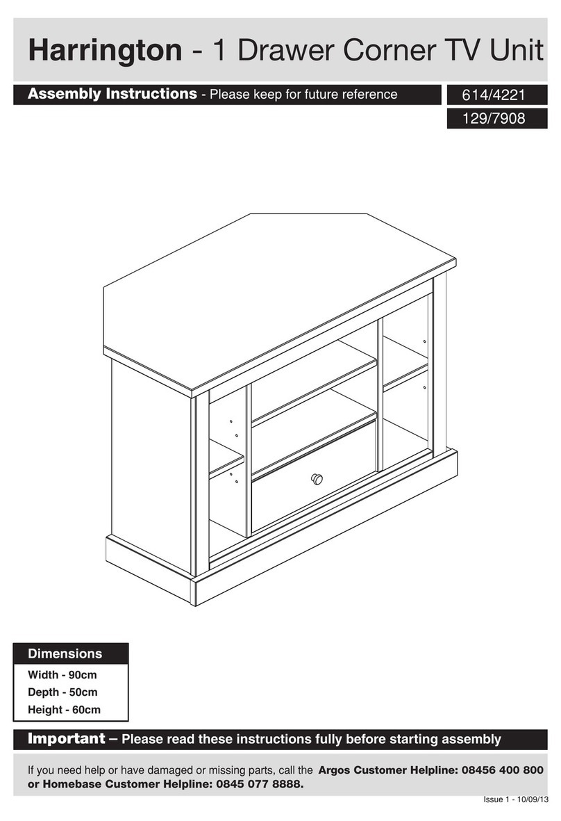 Argos Harrington 614/4221 Assembly instructions Argos Harrington 614/4221 Assembly instructions