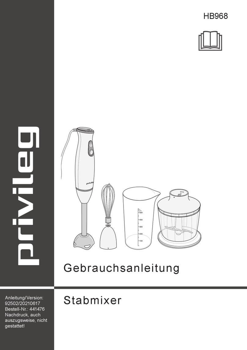 privileg HB968 user manual