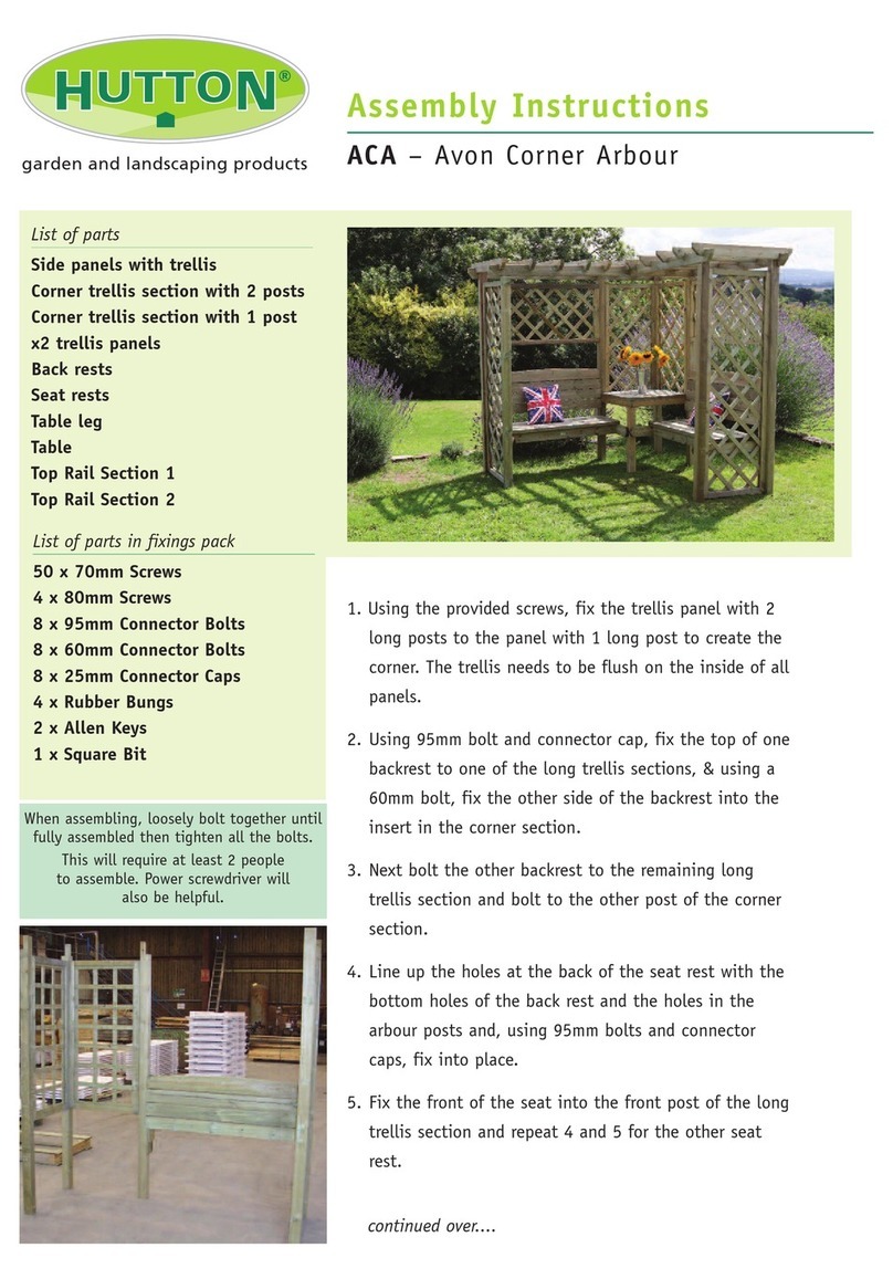 HUTTON ACA Assembly instructions