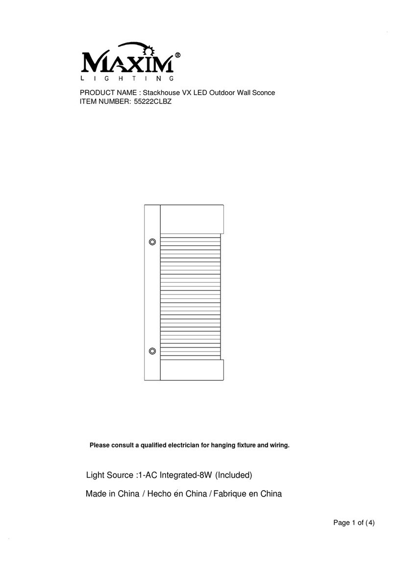 Maxim 55222CLBZ User manual