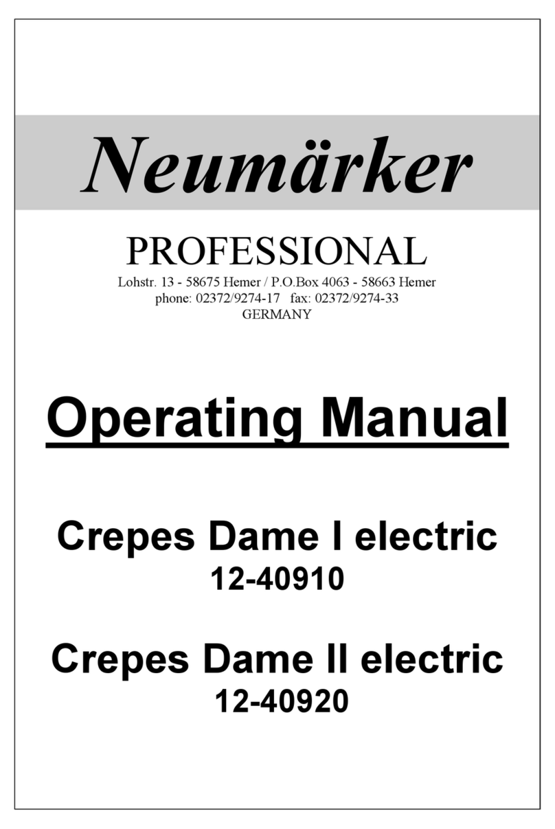 Neumaerker Crepes Dame I User manual