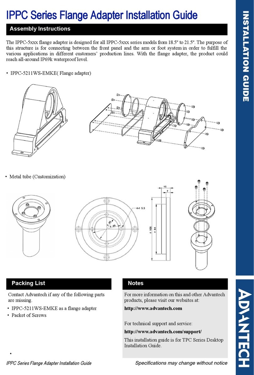 Advantech IPPC Series User manual