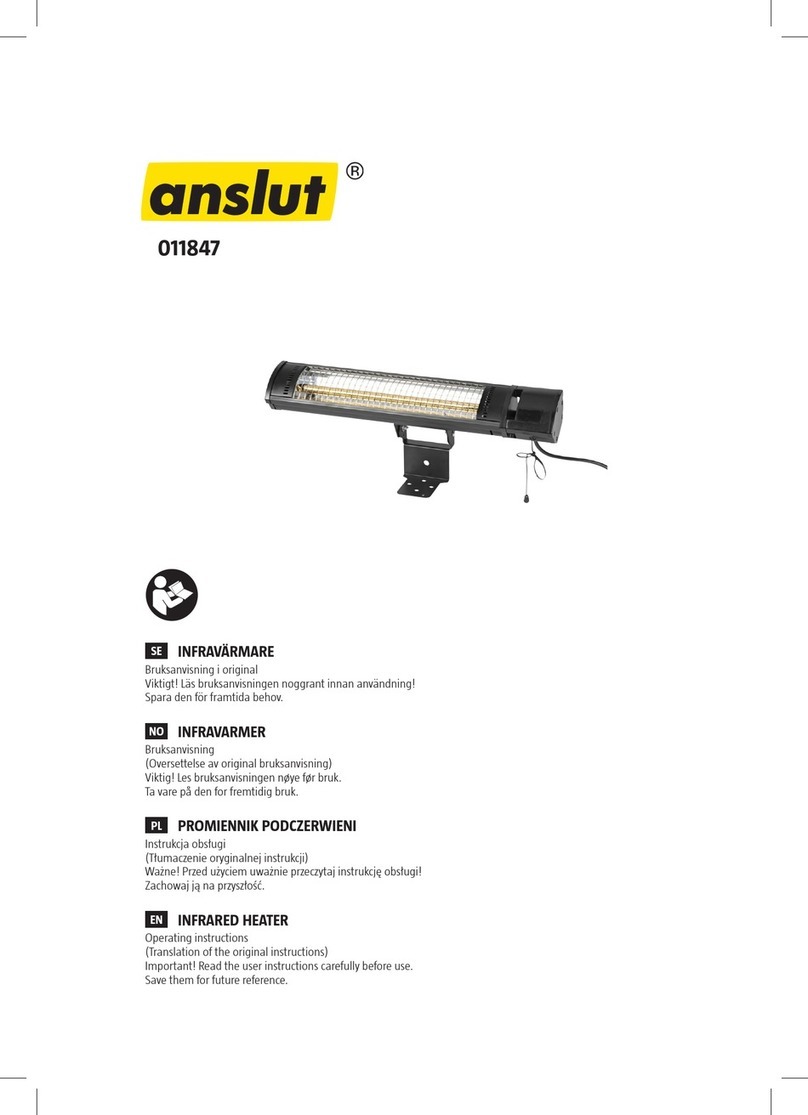 Ansult 011847 operating instructions