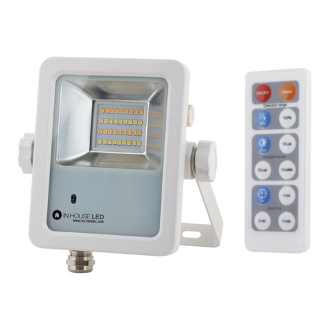IN HOUSE LED XY05758 user manual IN HOUSE LED XY05758 user manual