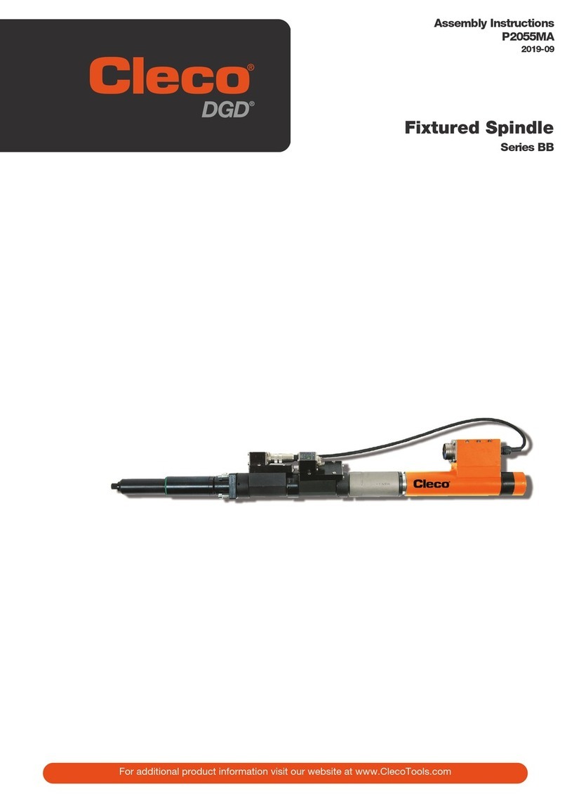 Cleco BB P2055MA User manual