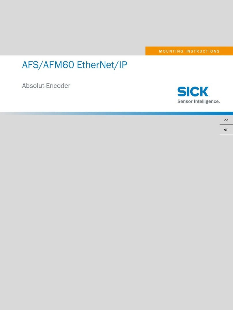 SICK AFS60 PROFINET User manual