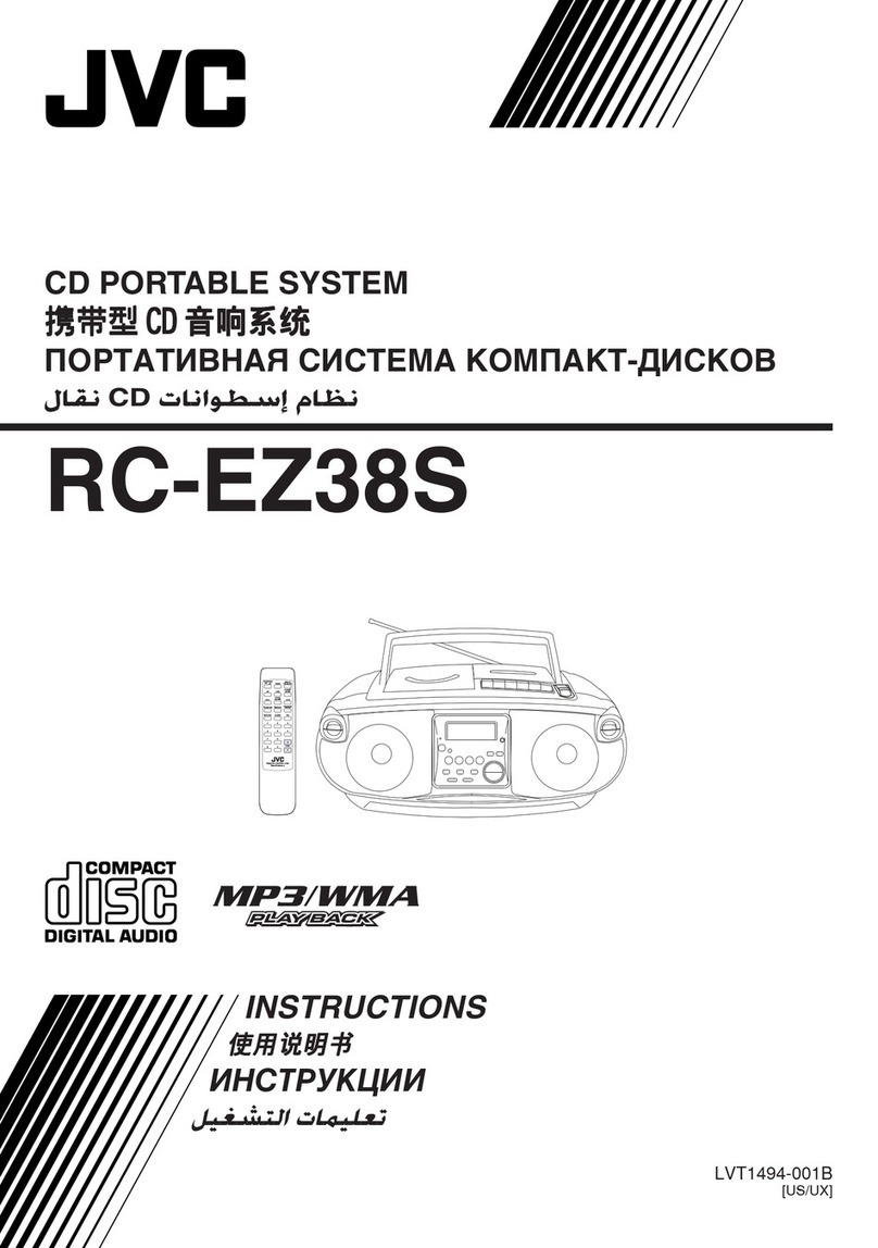 JVC RC-EZ38S User manual