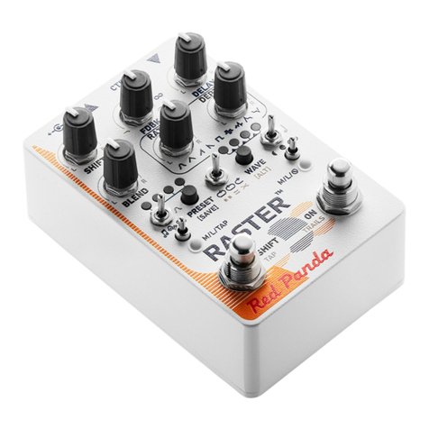 Red Panda RASTER 2 User manual