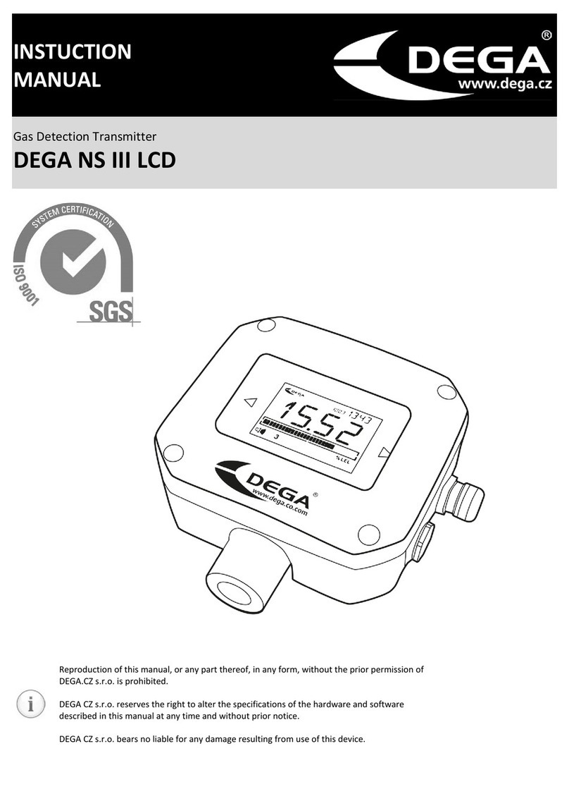 DEGA NS III LCD Series instruction manual