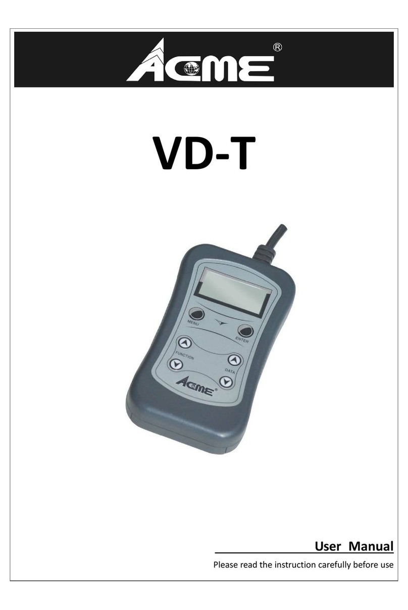 ACME VD-T user manual
