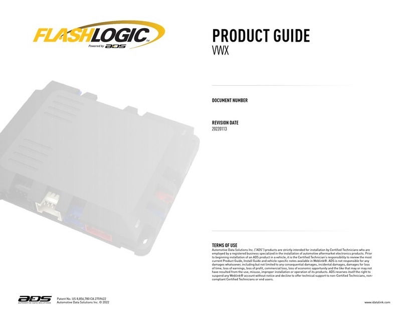 ADS FlashLogic VWX Product guide