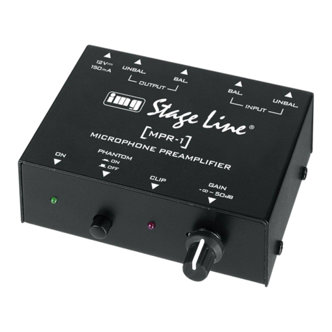 Monacor img Stage Line MPR-1 instructions