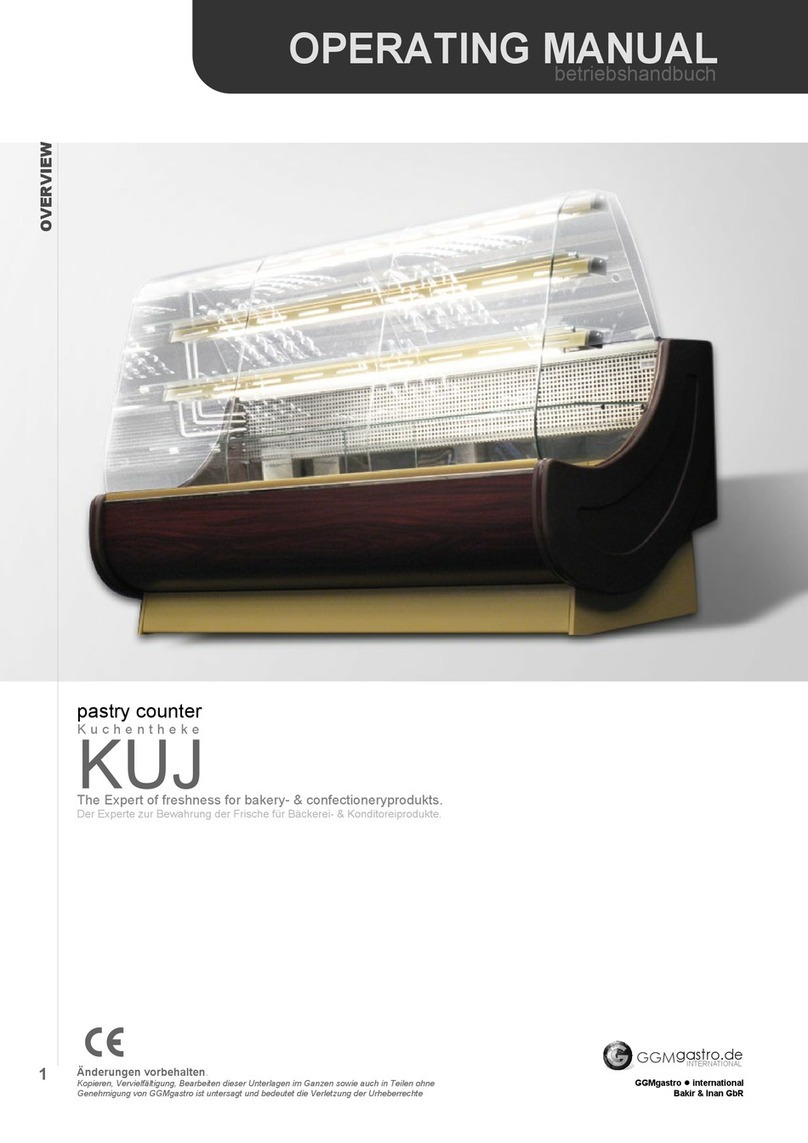 GGM gastro KUJ Series operating manual