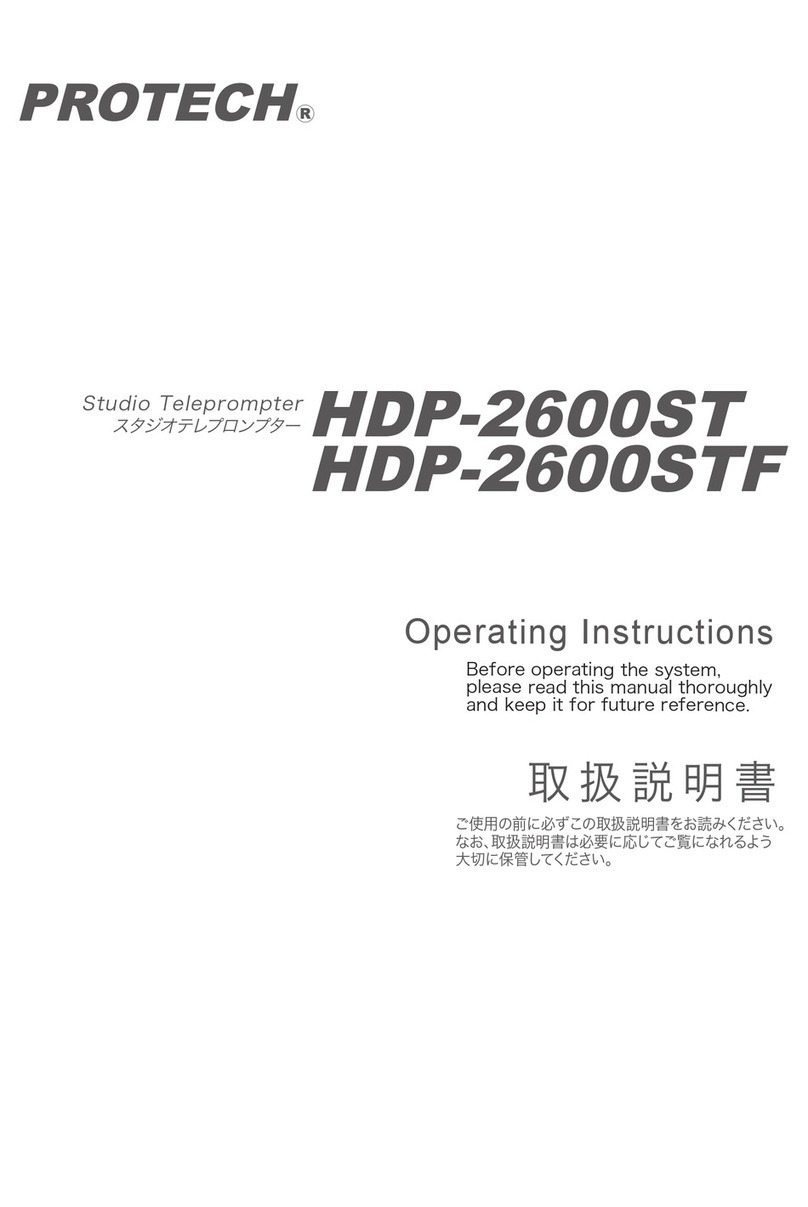 protech HDP-2600ST operating instructions