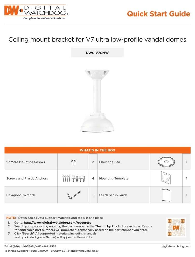 Digital Watchdog DWC-V7CMW quick start guide