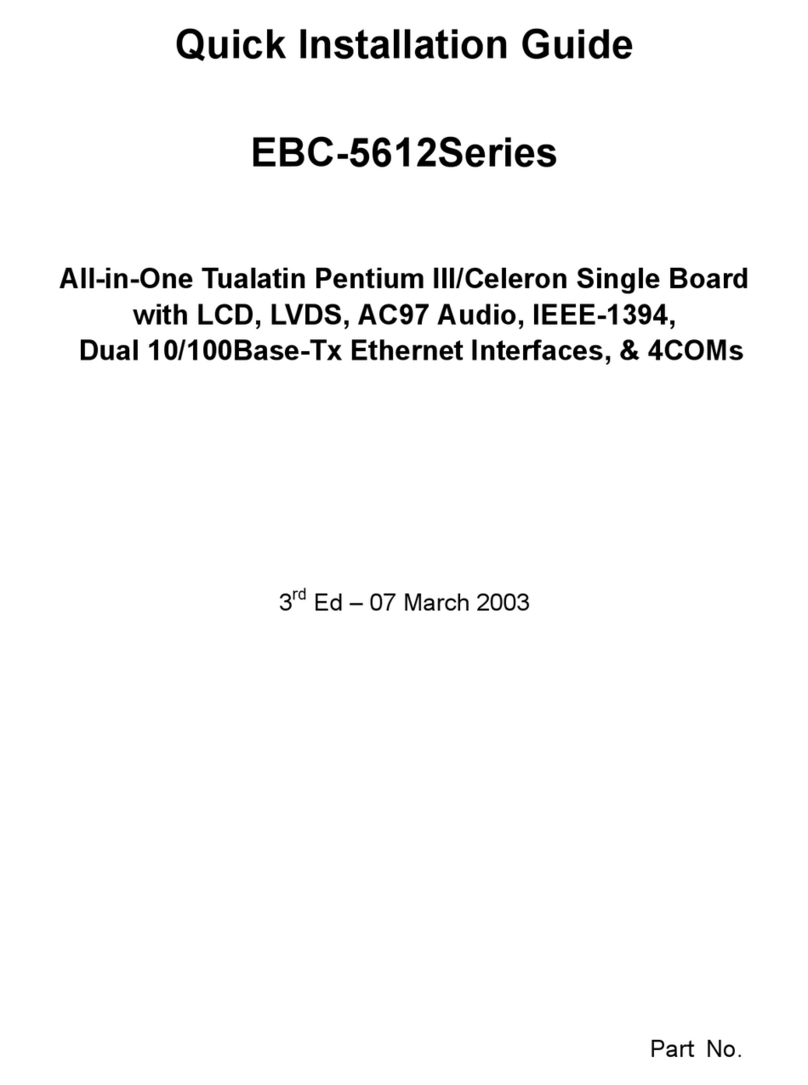 BCM EBC-5612 Series Quick installation guide