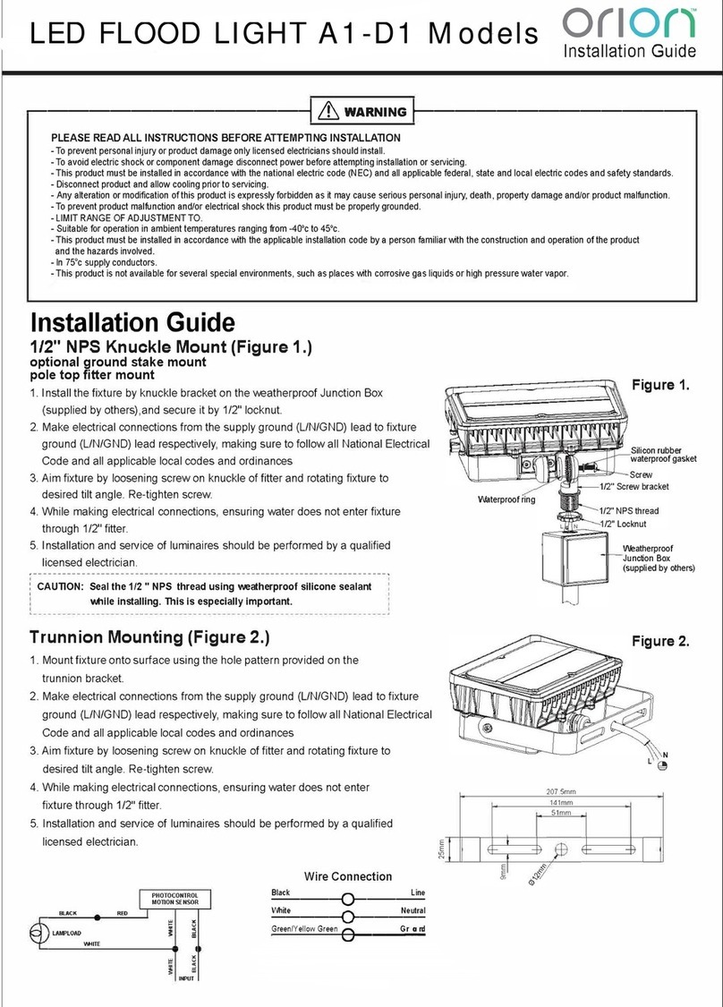Orion A1 installation guide