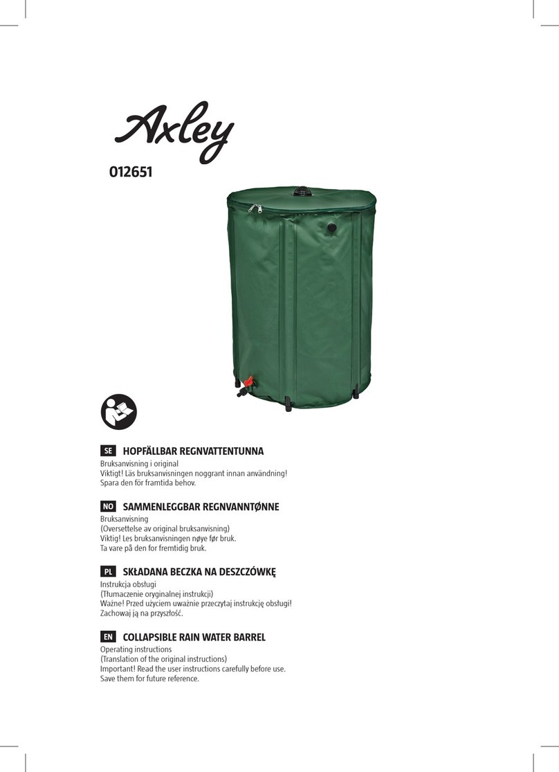 Axley 012651 operating instructions