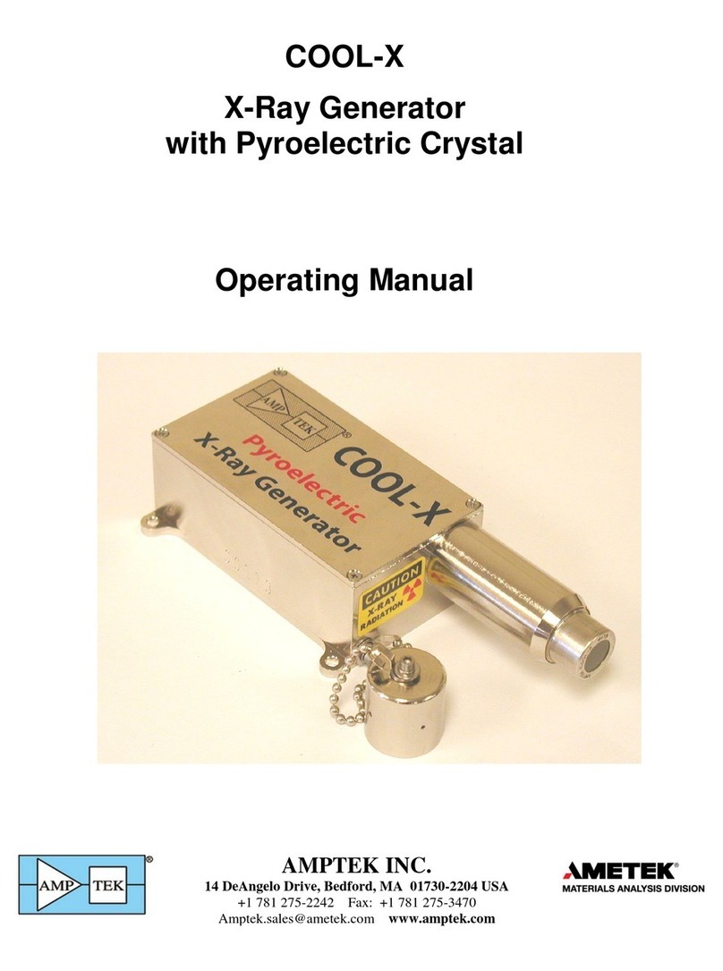 Amptek COOL-X operating manual