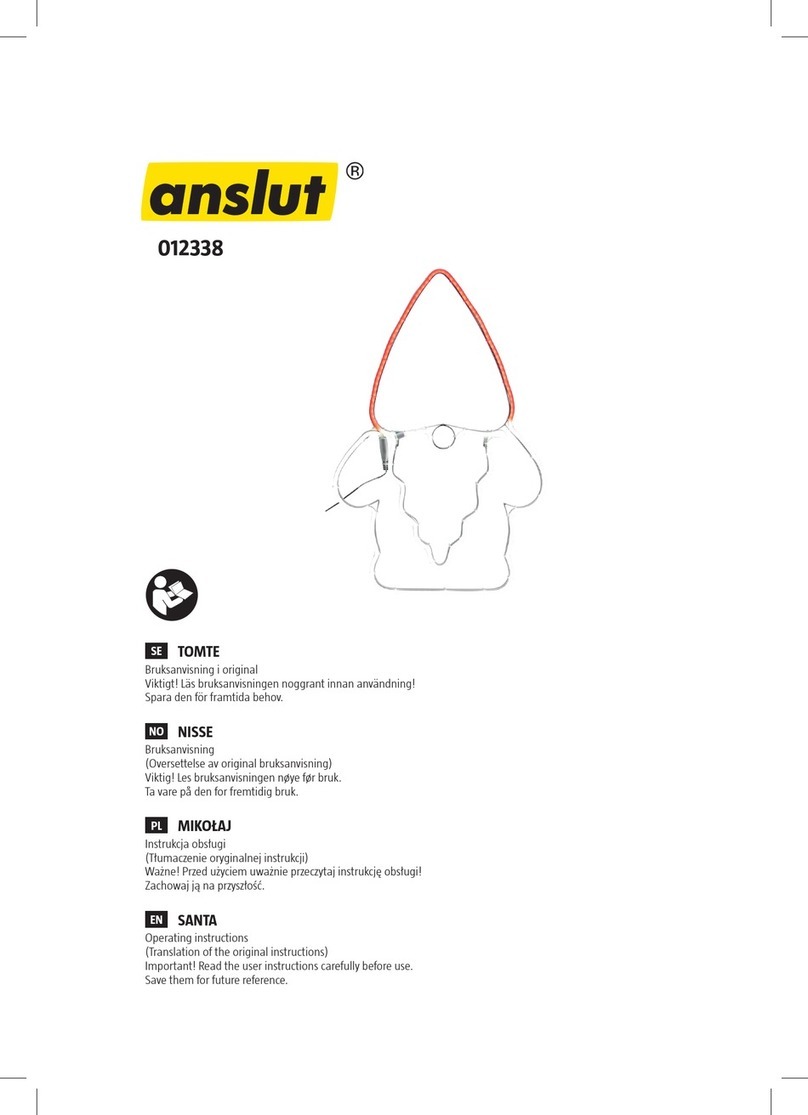 Anslut 012338 User manual