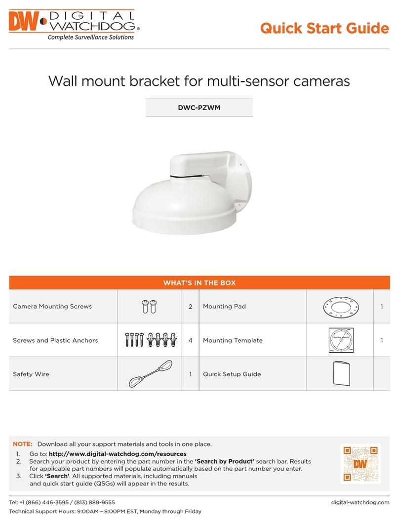 Digital Watchdog DWC-PZWM quick start guide