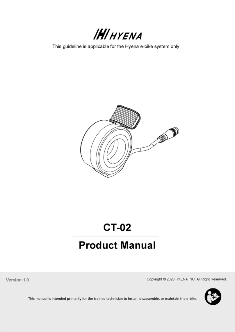 Hyena CT-02 User manual Hyena CT-02 User manual