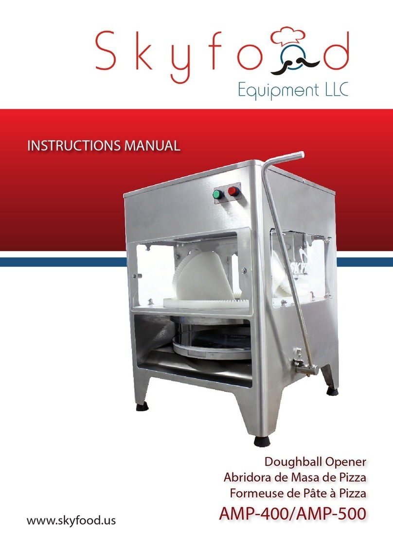 Skyfood AMP-400 instruction manual Skyfood AMP-400 instruction manual
