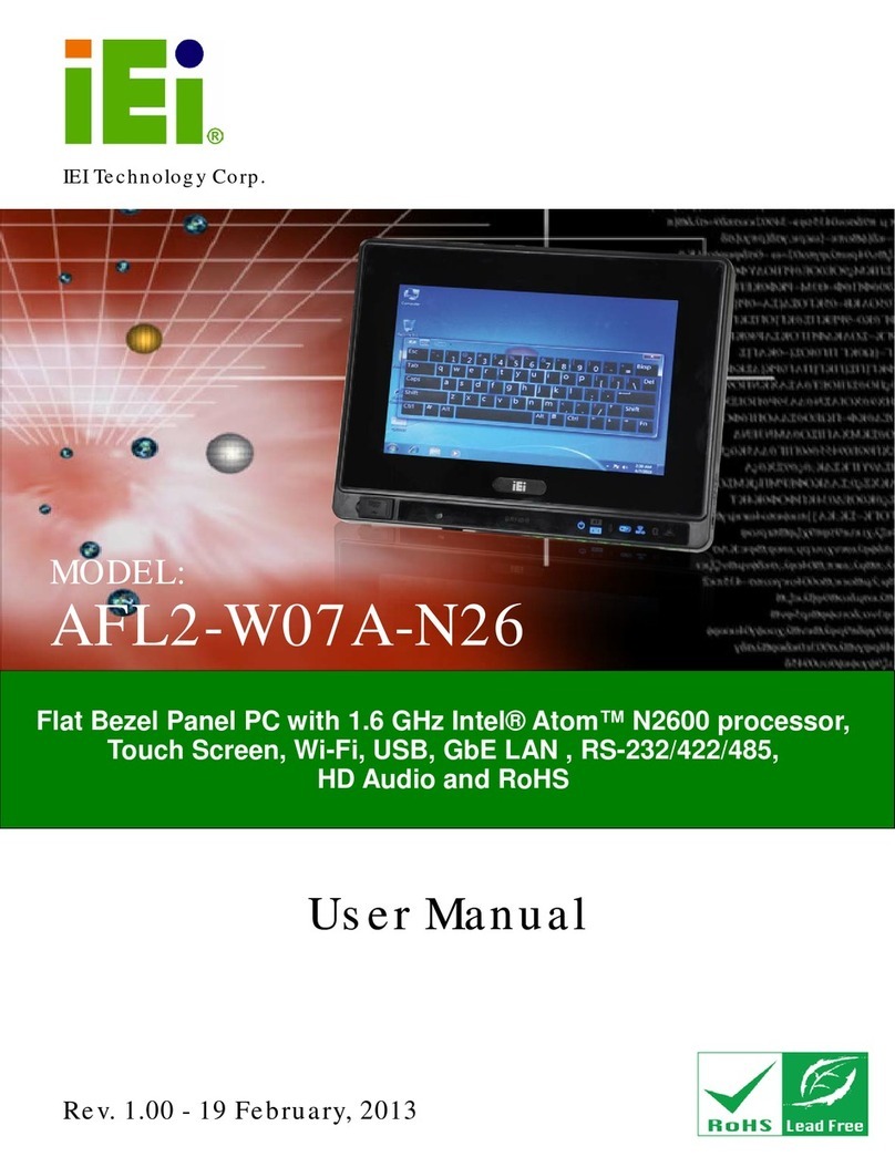 IEI Technology AFL2-W07A-N26 user manual
