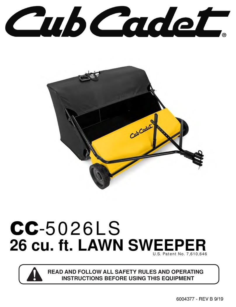 Ohio Steel Cub Cadet CC-5026LS manual