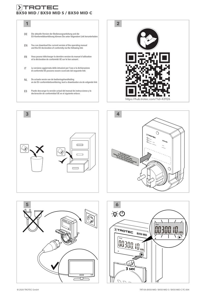 Trotec BX50 MID operating manual