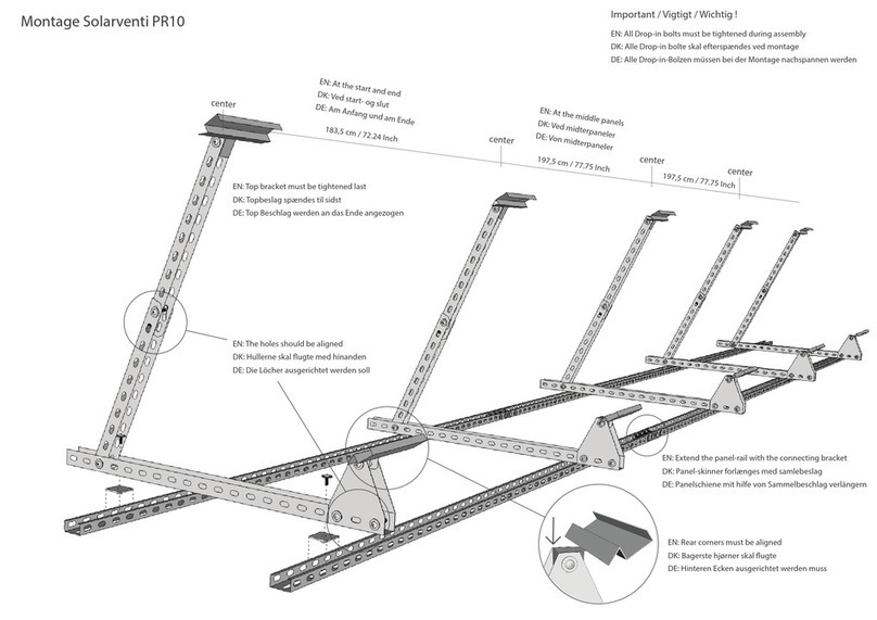 SolarVenti PR10 User manual
