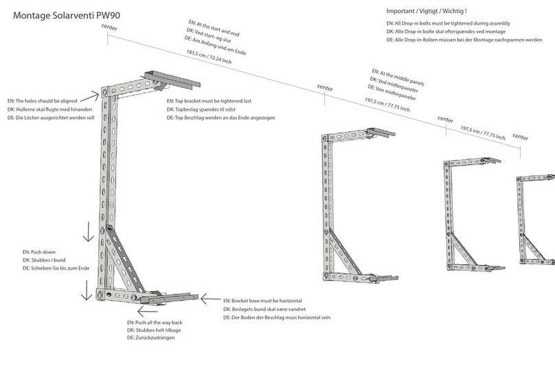 SolarVenti PW90 User manual