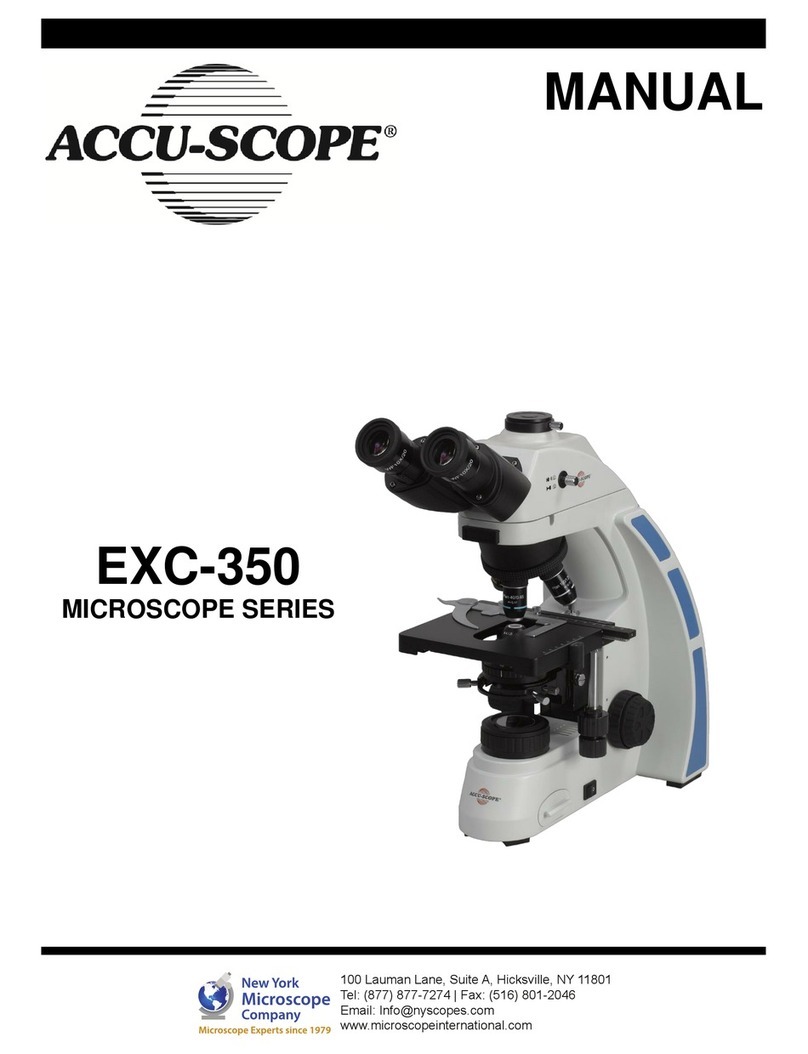 Accu-Scope EXC-350-PH User manual